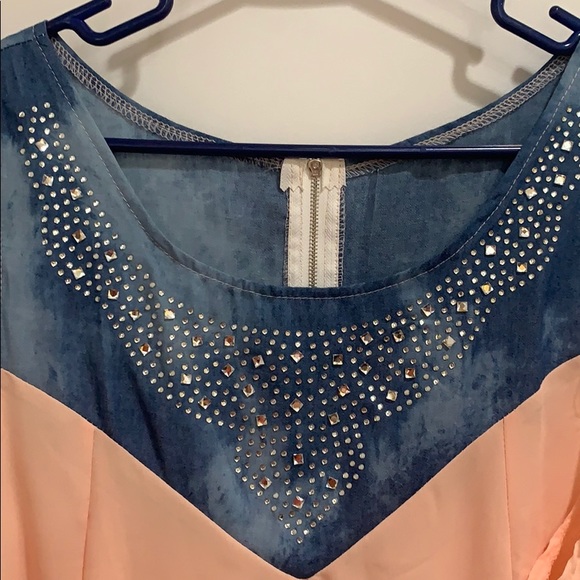 Women’s chiffon dress, size XL - Picture 3 of 6